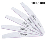 Nail File Buffer Double Side Of The Nail File Buffer 100/180 Trimmer Lime Buffer In The Nail Art Ongle Nail Art Tool