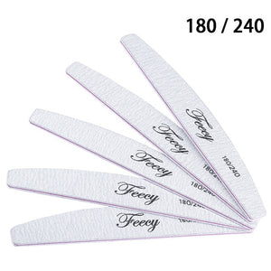 Nail File Buffer Double Side Of The Nail File Buffer 100/180 Trimmer Lime Buffer In The Nail Art Ongle Nail Art Tool